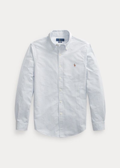 Polo Ralph Lauren Slim Fit Oxford Skjorte Herre Danmark (MFBYL8905)